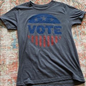 Vintage vote tshirt